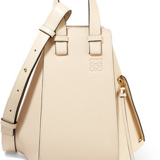 Loewe | Hammock small textured-leather shoulder bag | NET-A-PORTER.COM