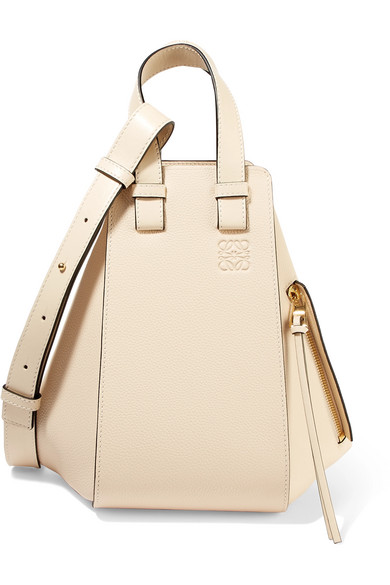 Loewe | Hammock small textured-leather shoulder bag | NET-A-PORTER.COM