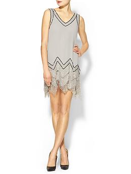 Sabine Ophellia Beaded Fringe Dress | Piperlime