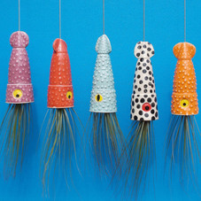 Air Planter Hanging Planter Giant SquidSend a by CindySearles