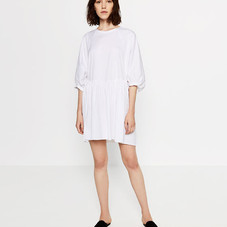 SHORT POPLIN DRESS - DRESSES-WOMAN | ZARA United States