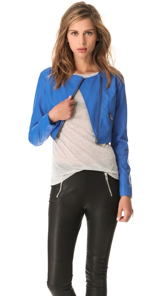 BB Dakota Zuma Cropped Moto Jacket | SHOPBOP