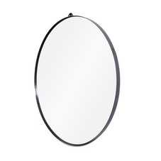 Round Metal Framed Mirror by Consort