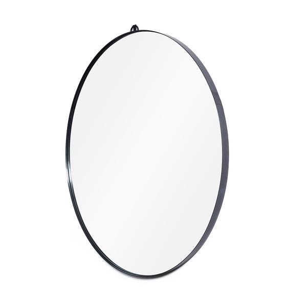 Round Metal Framed Mirror by Consort