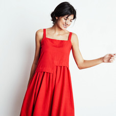 Cardinal Escalera Dress by Reifhaus for Of a Kind