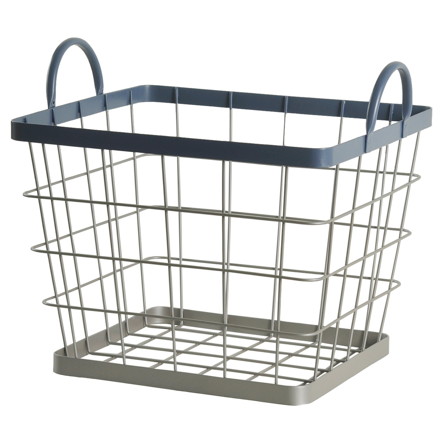 Wire Milk Crate Large Navy - Pillowfort™ : Target