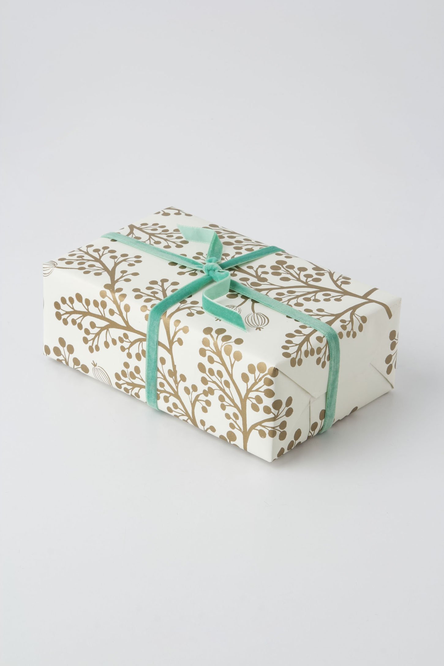 Good Tidings Wrapping Paper, Pine - Anthropologie.com