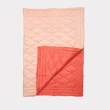 Silk Quilt, Berry/Peony Pink