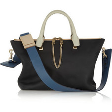 Chloé&nbsp;|&nbsp;Baylee small leather tote&nbsp;|&nbsp;NET-A-PORTER.COM