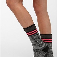 UrbanOutfitters.com > Pop Stripe Marled Boot Sock