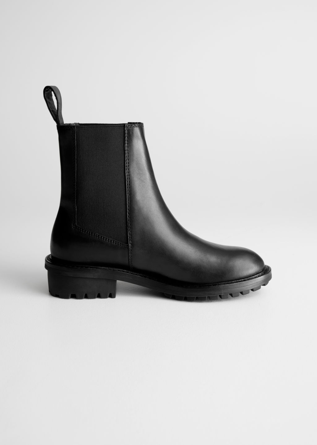 Leather Chelsea Boots  - Black - Chelseaboots - & Other Stories