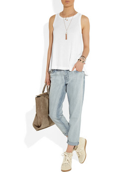 Splendid&nbsp;|&nbsp;Vintage Whisper cotton-jersey tank&nbsp;|&nbsp;NET-A-PORTER.COM