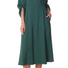 Marta Linen Dress - Dresses & Jumpsuits | Official Site