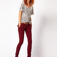 Current/Elliott | Current/ Elliot The Freshman Tee In Gray Leopard at ASOS